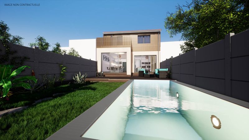 A vendre maison pierre à rénover proposant 5 chambres dont une au rez de chaussée un jardin Sud et une dépendance un garage